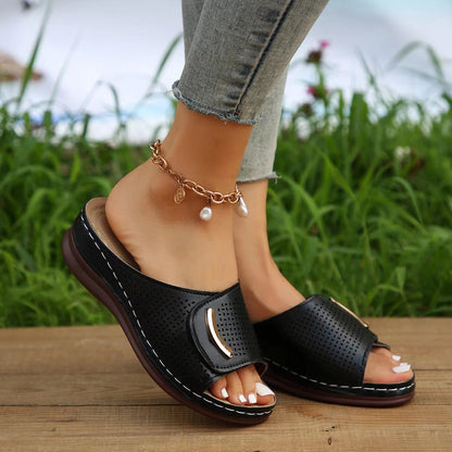 Sheila™ Leather Orthopaedic Sandal