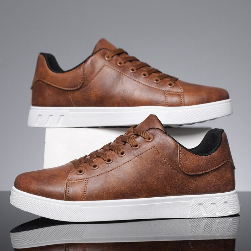 Matteo™  Premium Leather Sneakers