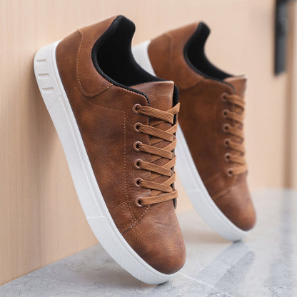 Matteo™  Premium Leather Sneakers