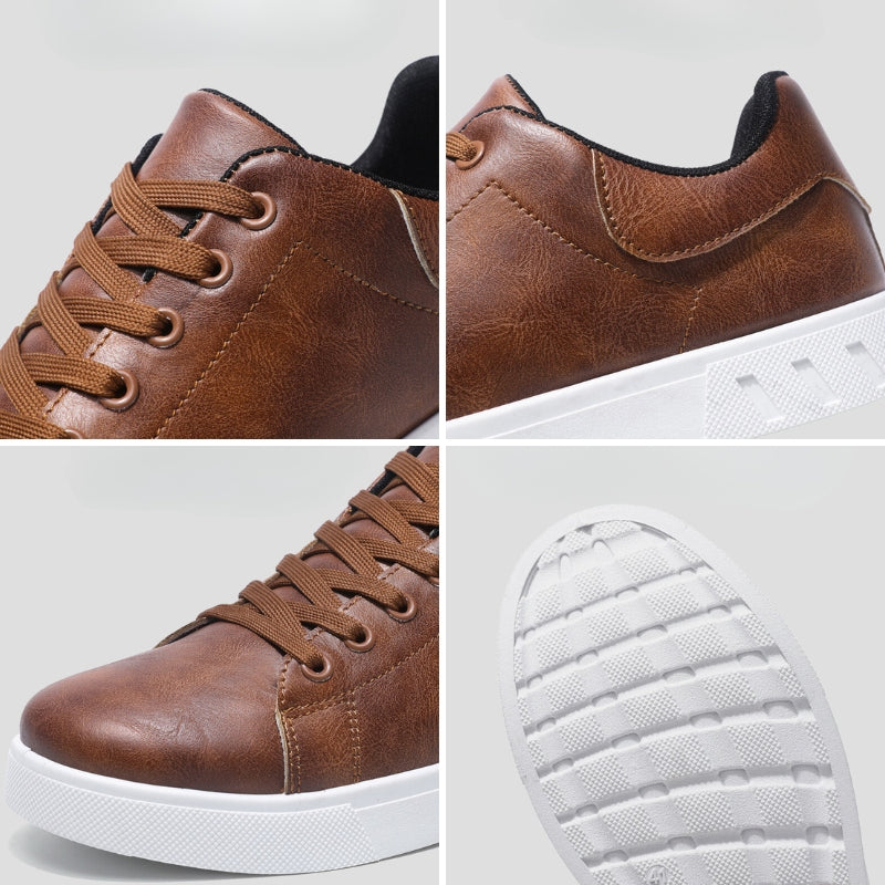 Matteo™  Premium Leather Sneakers