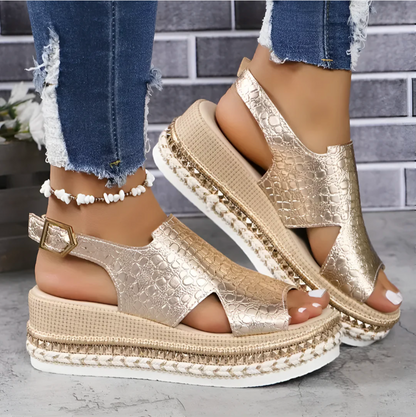 Cassie™ Comfortable Heeled Sandals