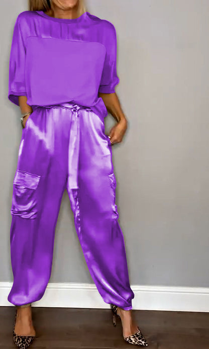 Jenny™ Stylish Satin Set