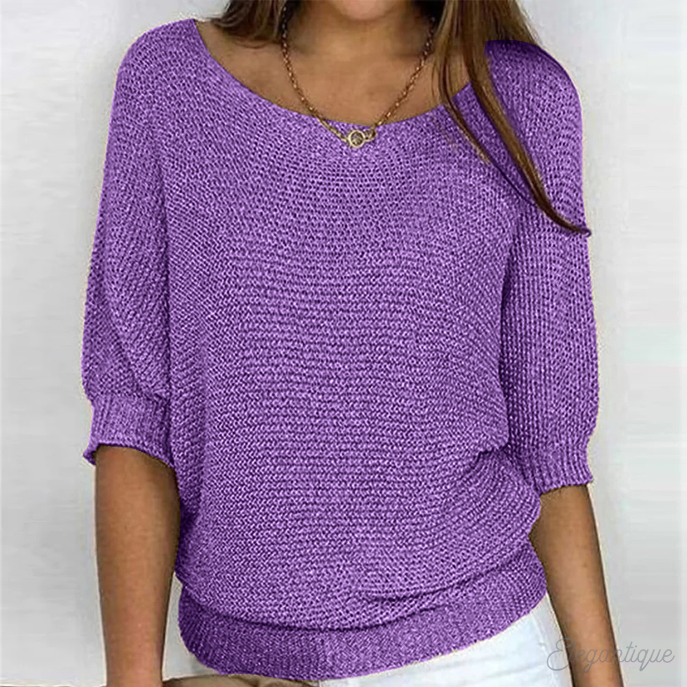 Sophia™  Colourful Textured Sweater