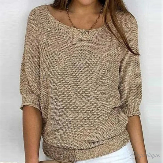 Sophia™  Colourful Textured Sweater